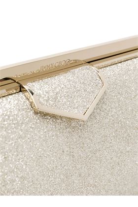 Ellipse in glitter Jimmy Choo | ELLIPSEDGZPLATINUMICE